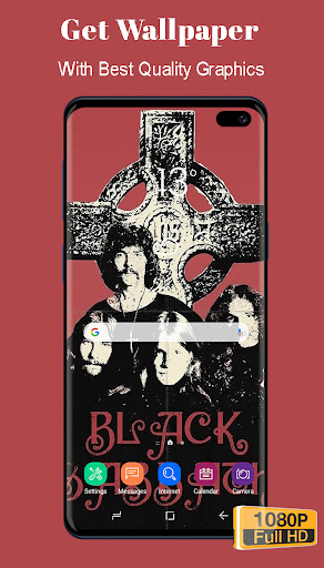 Android application Black Sabbath Wallpaper screenshort