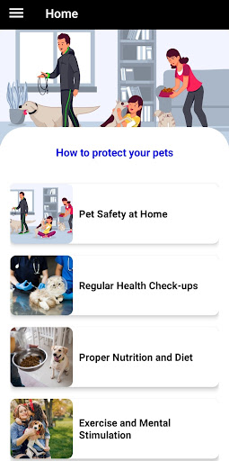 Pet care Screen 2