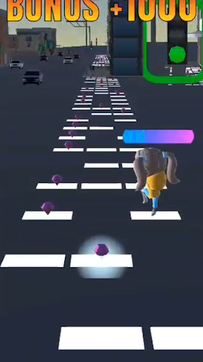 Android application Jump well while avoiding cars! screenshort