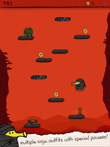 Get your ninjas in your Doodle Jump thanks to the latest update