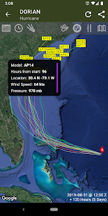 SeaStorm Hurricane Tracker Screenshot