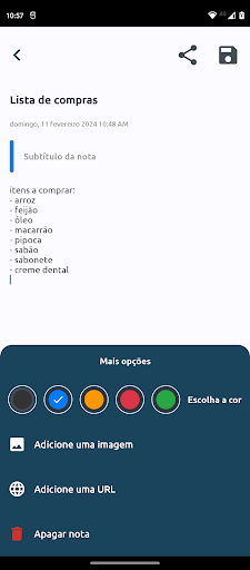 NoteXpress Screen 2