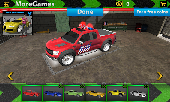 Fireman Rescue Parking 3D SIM screenshot 4
