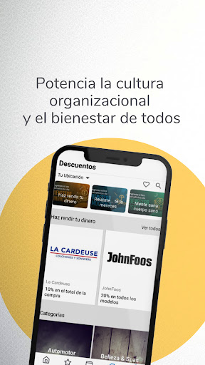 Android application La Red Beneficios screenshort