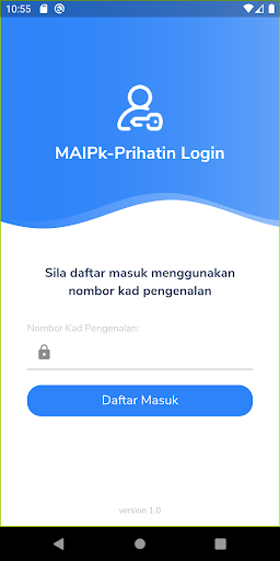 Android application MAIPk-Prihatin screenshort