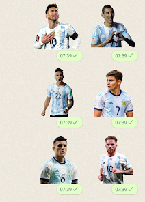 Screenshot 3 Selección Argentina Stickers android