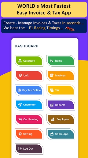 Android application Ai Accounts & HR screenshort