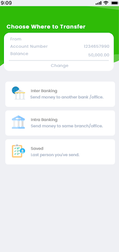 Finmax Tab Banking Screen 3