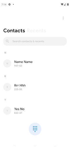 Android application Koler - Simple. Beautiful. screenshort