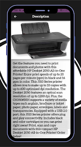 HP DeskJet F2050 Printer Guide