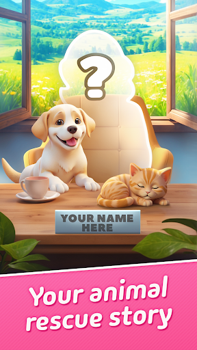 Android application Pet Puzzle Tales screenshort