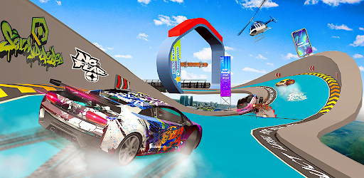 Mega Ramp Car Racing Car Games