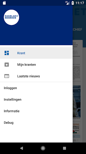 Dagblad van het Noorden Krant Screen 2