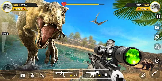 dinosaurio 3D Tiroteo Juegos