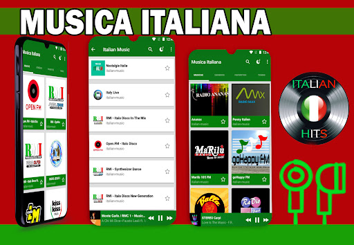 Android application Italian Music screenshort