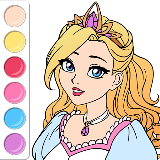 Princess Coloring Book Game 1.5. Icon