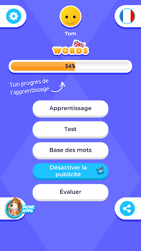 Aperçu de l'application