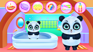 Cute Panda Caring and Dressup - Screenshot 1