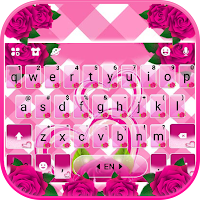 Тема для клавиатуры Pink Roses