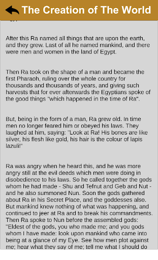 Egypt Mythology Screen 2