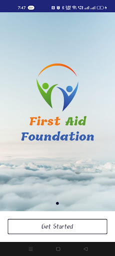 Android application First Aid Foundation screenshort