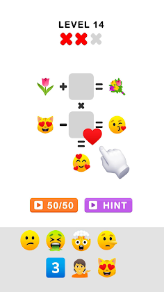 Emojic: Math Puzzle Game - Screenshot 1