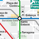 Cover Image of ダウンロード Barcelona Metro Map (Offline)  APK