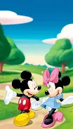 Mickey and Minny Wallpaper Screenshot