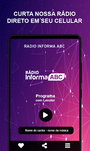 Android application Rádio Informa ABC screenshort