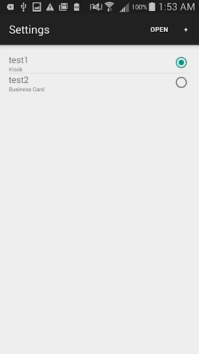 Android application OptSpot screenshort