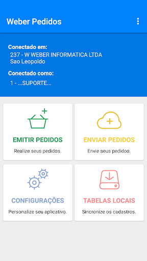 Weber Pedidos Screen 2