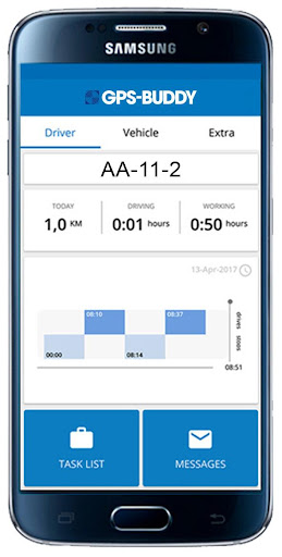 Android application GPS-Buddy Driver App screenshort