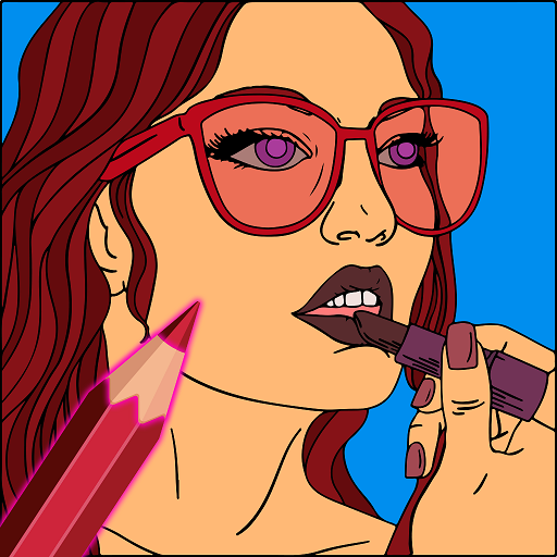 Girls Color by Number - Adult Unduh di Windows