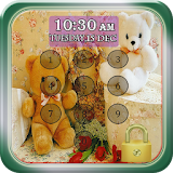 Teddy Bear Pin Screen Lock icon