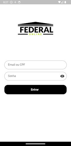 Android application Federal Online screenshort