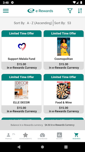 e-Rewards - Paid Surveys Screen 3