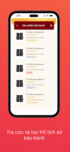 ZinID - Bảo hành điện tử Screen 2