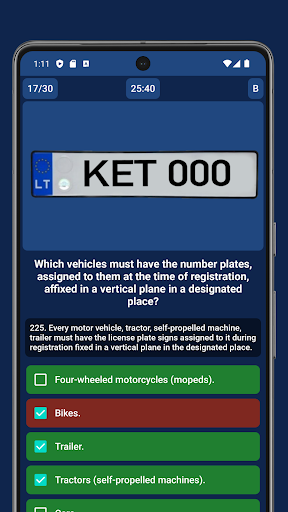 Road Traffic Rules Test 2025 screenshot 28
