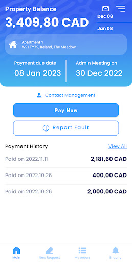 Service App Global Screen 2