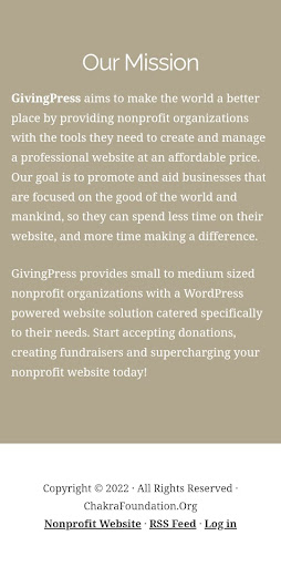 Android application Chakra Foundation screenshort