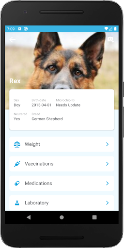 Thrive Pet Healthcare Screen 2