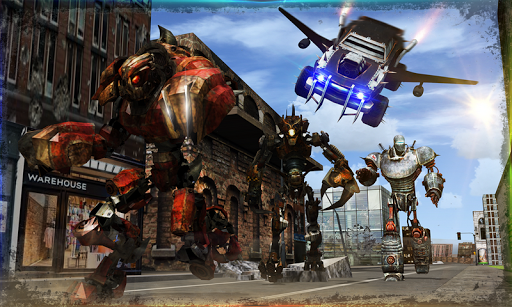 Robot Helicopter Strike Screen 3