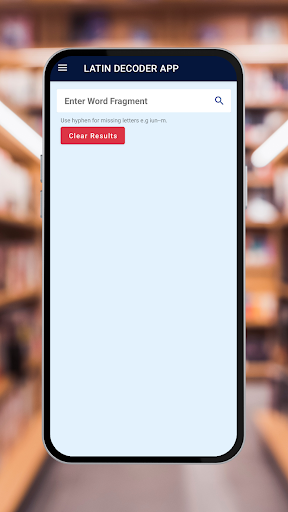 Android application Latin Decoder screenshort