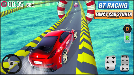 GT Racing Fancy Car Stunts : Insane Driving Tracks Varies with device screenshots 1