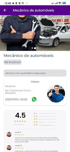 Clique Jobs Screen 2