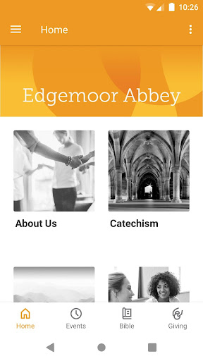 Android application Edgemoor Abbey screenshort