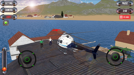 Helicopter Mountain Rescue