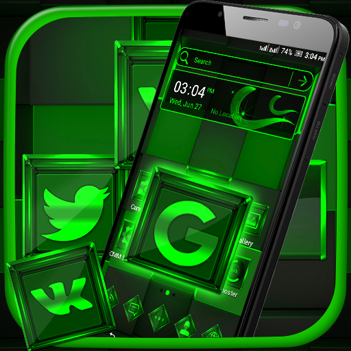 Green Light Launcher Theme 4.3 Icon
