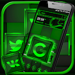 Cover Image of Tải xuống Green Light Launcher Theme 4.3 APK