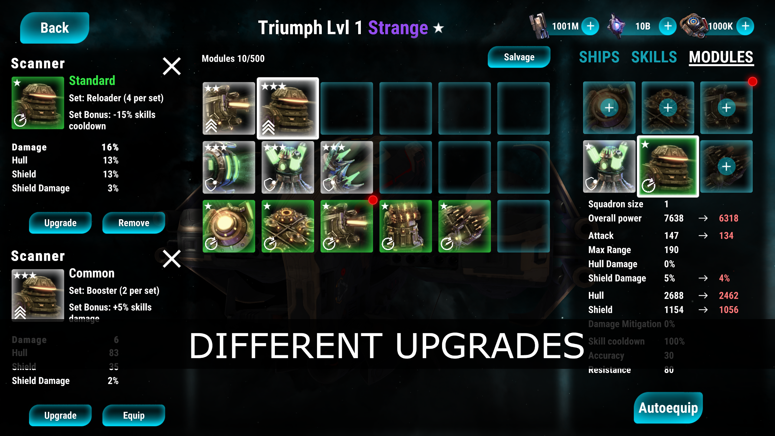 Hình ảnh Stellar Wind Idle: Space RPG Hack Ancient Orbs